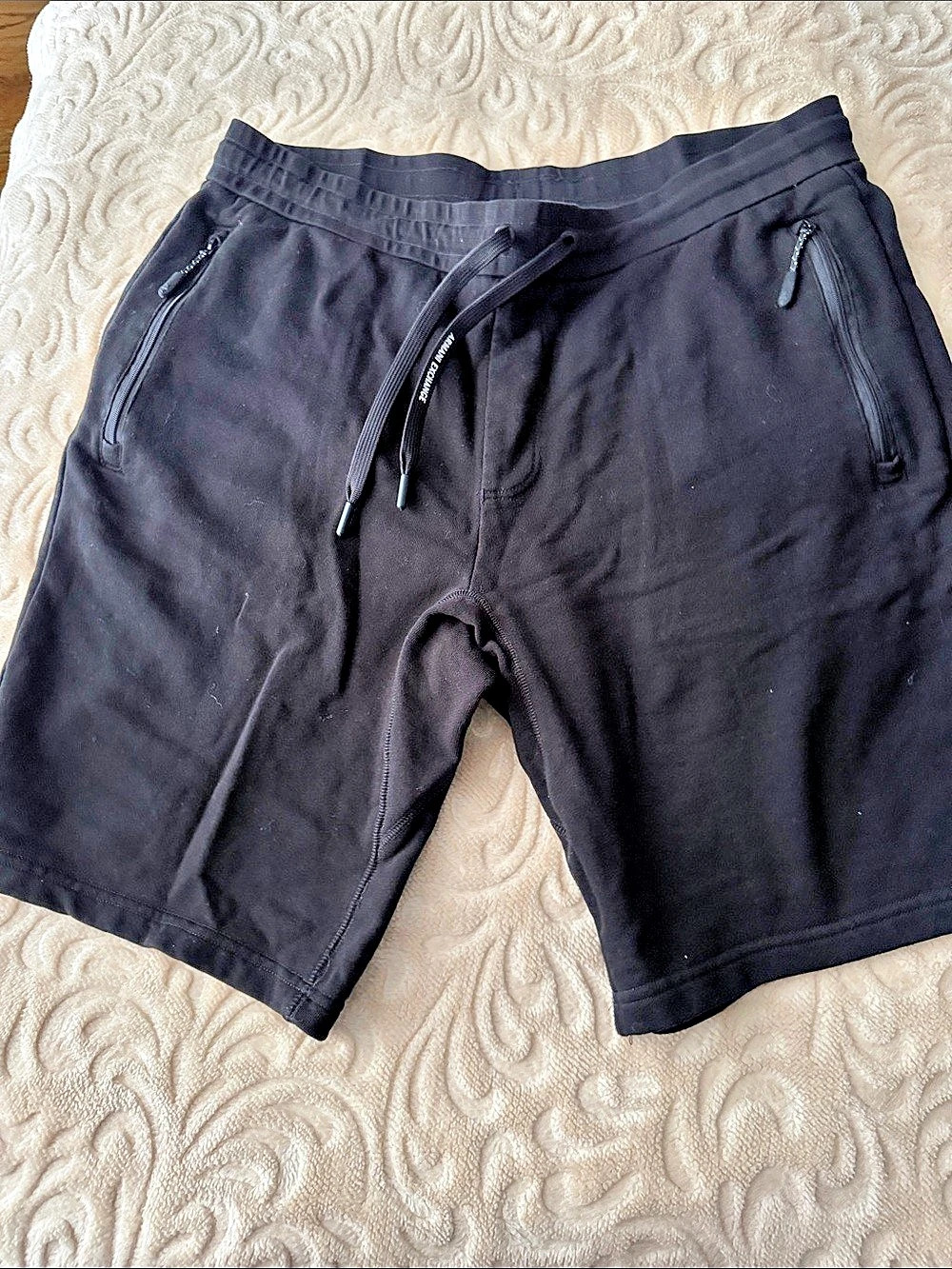 Armani Exchange A|X Armani Exchange Shorts Men's Black Shorts Size XL Like New